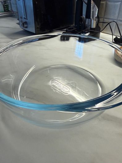 glass dish