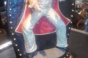 Large cast iron Elvis statue