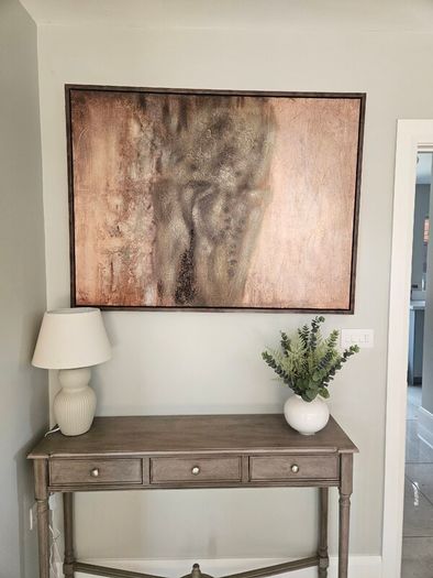 Textured scatterbox wall art