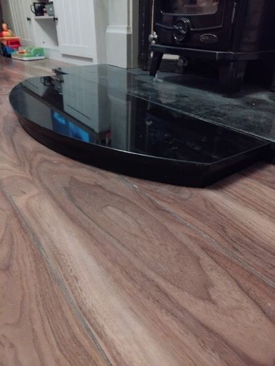 Fire place extension marble