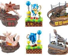 Stranger Things Demogorgan Jurassic Park Sonic The Hedgehog 3D Perpetual Calendars