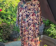 Ralph Lauren Floral Party Dress Ladies UK12