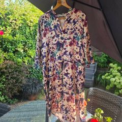 Ralph Lauren Floral Party Dress Ladies UK12