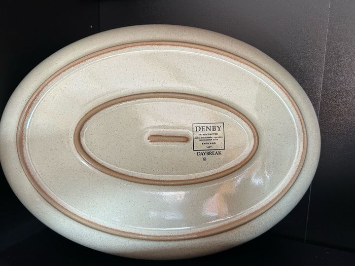 Vintage Denby Daybreak Oval Platter