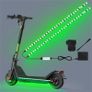 Waterproof Scooter LED Strip Skateboard Bike Flexible Diode Tape Electric Bike Scooter Safety Night Riding Light Lamp Image 2