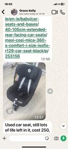 Baby car seat