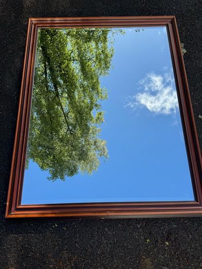 Very Large Bevelled Wall Mirror