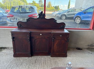 Antique 3 drawer Mahogany Sideboard