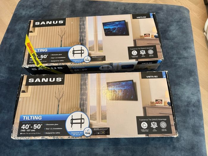 Sanus TV Brackets & Component Shelf