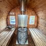 Mobile Barrel Sauna on Trailer Image 4