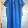 Italian designer Peruggi royal blue diamante dress straight cut 10 M  occasion wedding guest Image 5