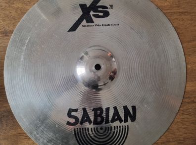 Sabian Xs 16" medium Thin crash