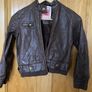 Girl's Brown Faux Leather Jacket | Size 8-9 yrs | Dunnes Stores Image 2