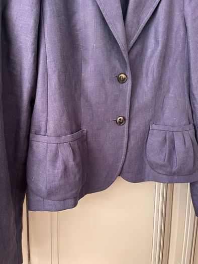 Helen McAlinden linen pure blazer uk14