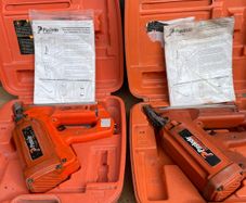 2 Paslode First Fix Guns /cases