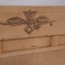 2 X French Antique SLEIGH  Pine Beds Image 9
