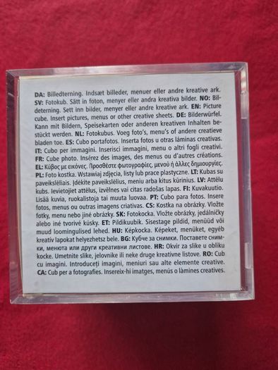 Cube Style Photo Frame