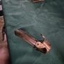 Rare Antique carpet clips x30 in metal copper tone Image 10