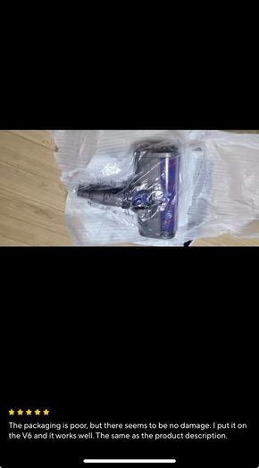 Motorized Floor Brush Head Tool For Dyson V6 DC58 DC59 DC61 DC62 Vacuum Cleaner Soft Sweeper Roller Head Floor Brush Accessories