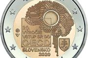 Slovakia 2 Euro Commemorative Coin 2020 - Accession to the OECD (UNC)