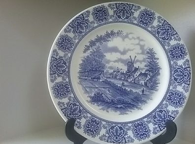 English Delphwares Plates Blue/ White Wares