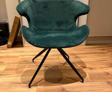 6 x Zuiver Mia Green Dining Chairs
