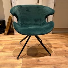 6 x Zuiver Mia Green Dining Chairs