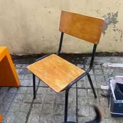 Wooden/metal chair