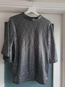 NU Denmark black bling Sz L (Fit 12-14) - Rrp 189 (New)