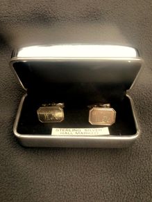 Vintage Silver 925 Cufflink