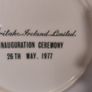 Fabulous Vintage Arklow Pottery Noritake Ireland Ltd Commemorative Plate from the Inauguration Ceremony, 26th May 1977, The Reversed Horse (Hidari-Uma) Image 6