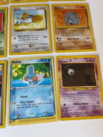 Vintage Pokemon Card Bundles 36 Cards