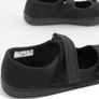 Next Butterfly Embroidered Black Plimsolls Shoes, Junior Size UK 12.5, EUR 31, Standard Fit Image 5