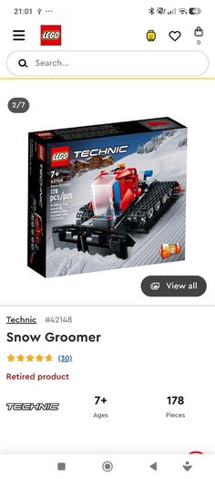 Retired Lego set 42148