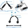 Triceps Pull Down Attachment, Cable Machine Accessories for Home Gym, LAT Pull Down Attachment Weight Fitness Image 2