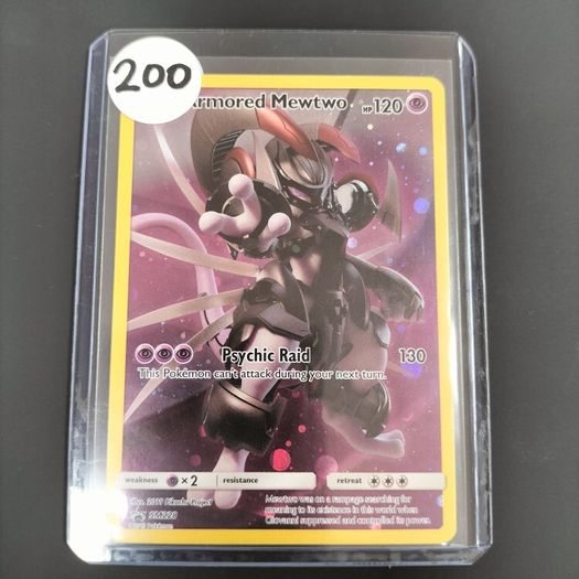 pokemon armoured Mewtwo near mint