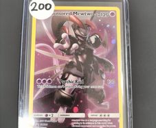 pokemon armoured Mewtwo near mint