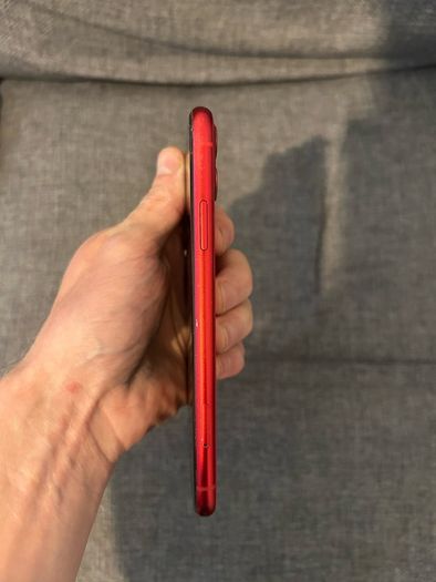 iPhone 11 red 128gb unlocked, 100% battery
