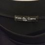 Kim & Cami Black Off-the-Shoulder Tunic Top Size L Image 4