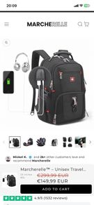 travel backpack
