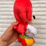 Sonic The Hedgehog Knuckles Plush Soft approx. 20 cm. Used Please see photos Image 9