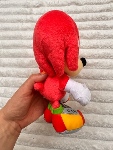 Sonic The Hedgehog Knuckles Plush Soft approx. 20 cm. Used Please see photos