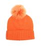 Bobble Beanie - Orange Image 3