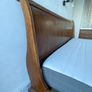 Mahogany Super King Sleigh Bed Image 4