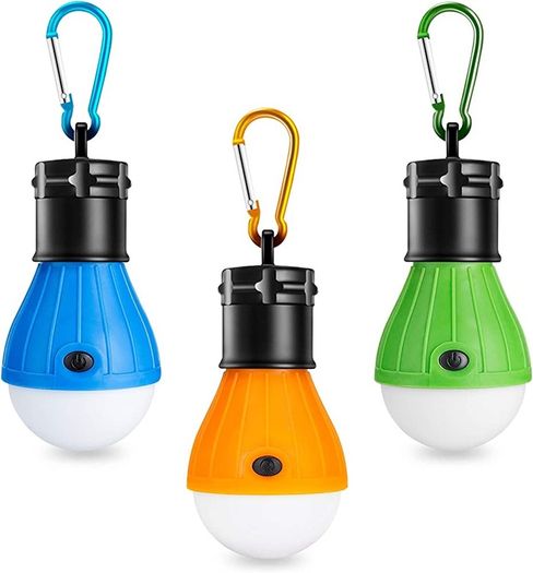 Camping Accessories, Winzwon Camping Lights Tent Lights, Emergency Lights, Gifts for Kids, Waterproof LED Camping Lantern Light Bulb for Camping, Hiking, Fishing, Mountaineering, Power Cuts (FREE POSTAGE)