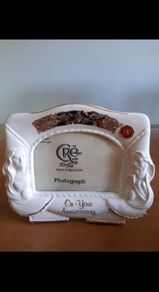 Galway Irish porcelain Celtic design frame