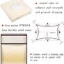 MULTIPLE SIZES/COLOURS AVAILABLE Sun Shade Sail 2m x 3m Rectangle Shade Sails Waterproof Outdoor Garden Patio Party Sunscreen Awning Canopy 98% UV Block With Free Rope, Cream White Image 3
