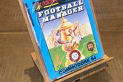 C64 - Football Manager - Commodore 64 Large Jewel Tape Game - complete in box
