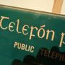 Irish telephone novelty metal tin sign Image 2