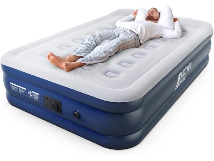 Premium Double Size AirBed with a Built-in Electric Pump and Pillow SEE DESCRIPTION FOR MORE SIZES (FREE POSTAGE)